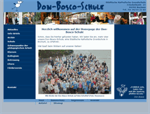 Tablet Screenshot of don-bosco-bochum.de